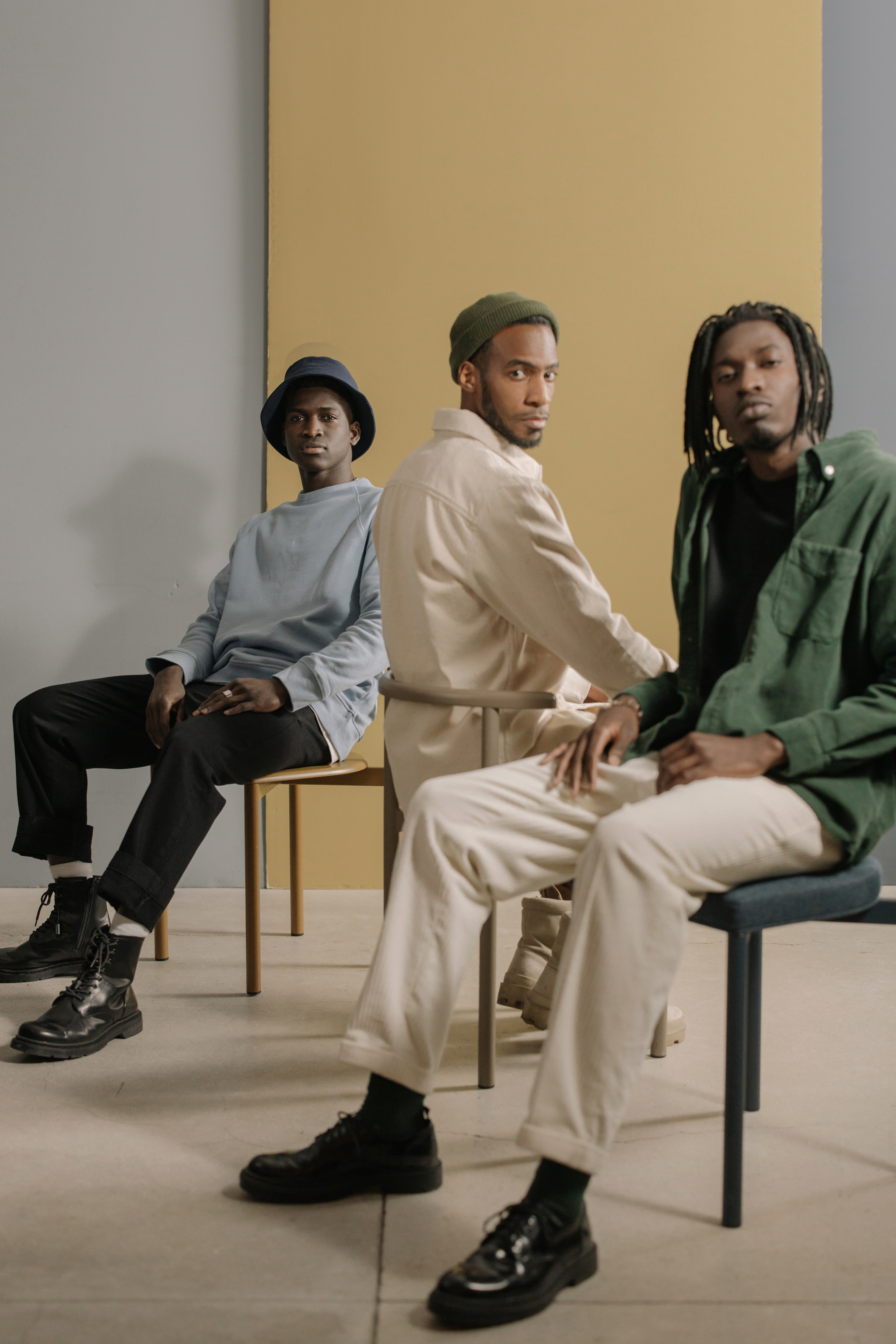 Men in Stylish Outfit